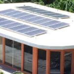 Coated Flat White Roof